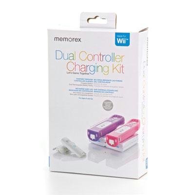 Wii Dual Controller Charging Kit - White