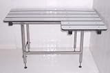 Review Sammons Preston Rolyan  / Folding Shower Transfer Bench - Left