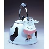 Kamenstein NovelTeas Whistling Cow Tea Kettle