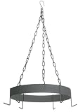48 x 18 Oval Graphite Potrack with Grid w/16 Hooks