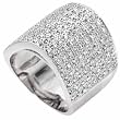 14Kt White Gold Lavish Diamond Anniversary Band