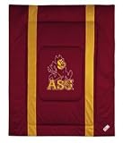 Arizona State Sun Devils Sideline Jersey Bed Comforter NCAA