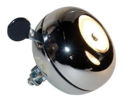 Worksman Double Chime Ding Dong Bell #3979 Chrome