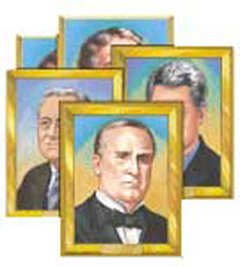 Childrens Toyshop  Toys : FAMOUS FACES U.S. PRESIDENTS