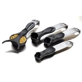 Amco Leveling Measuring Spoons, Set of 4 by Amco