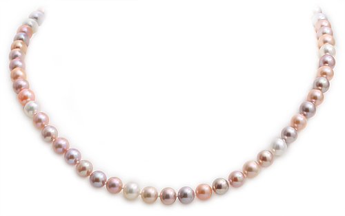Kimura Pearls Damen Kette 9 Karat (375) Gelbgold FMNS7018 Preisvergleich