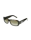 Gucci - Gucci GG Logo Plastic Rectangular Sunglasses dark havana/shaded brown