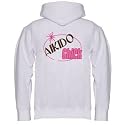 AIKIDO Chick Adult Zippered Hooded (Hoody Hoodie) Sweatshirt Fleece Jacket (Various Colors Avail)