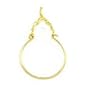 Ribbon Charm Holder 14k Gold 34mm