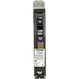 Square D by Schneider Electric QO Plug-On Neutral 20 Amp Single-Pole Dual Function (CAFCI and GFCI) Circuit Breaker