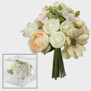 9″ SILK ANEMONE FLORAL BOUQUET