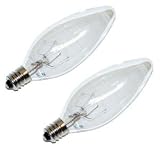 Tools & Hardware : 40 watt 120 volt B10 Candelabra Screw (E12) Base Sylvania Light Bulb