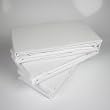 Single White Polycotton Fitted Sheet - Luxury Finish
