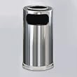 Designer Ash/Trash Container, Large Side Open, 12 Gal Steel Liner, Stainless URISO16SUSSS