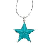 925 Silver & Turquoise Star Pendant