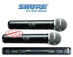 SHURE PG WIRELESS HANDHELD DUAL MICROPHONE SYSTEM PG288PG58H7