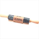  : Green Marble Rolling Pin-Deluxe Handles