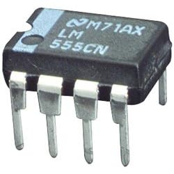 LM555 Timer IC (8 Pin DIP) by Parts Express