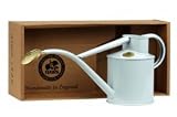 Review Haws  / Haws Indoor Metal 1 Litre Pale Blue Watering Can - Great Gift Idea