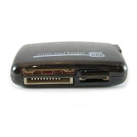 Ex-Pro All in One USB Memory Card Reader Writer USB 2.0 for Digital Camera Picture - Ultra Fast suitable for :- Canon, Casio Exilim, Fuji Finepix, HP, Photosmart, JVC, Kodak Easyshare, Minolta, Nikon Coolpix, Olympus, Panasonic Lumix, Pentax Optio, Sipix, Silver Crest, Sony Cybershot, Traveller, Vivitar Digital Camera Camera's includes cable lead.