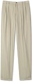 Caribbean Joe Poly/Rayon Pleated Pant
