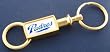 San Diego Padres Gold Tone Valet Keychain