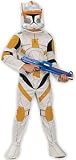 Star Wars Clone Wars Clone Trooper Child's Commander Cody Costume, Medium