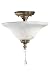 Droplet Semi flush Mount / fan Light Kit