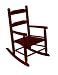 KidKraft 18122 2-Slat Rocking Chair - Cherry