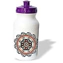 Perkins Designs Potpourri - Totally Totem Earth tone colors are used in this Native American graphic design - Water Bottles