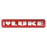  I LOVE LUKE  STREET SIGN NAME