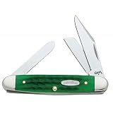 Buy 63090 Ss John Deere Grn Med Stock - Case Cutlery