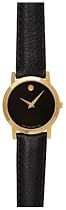 Movado Women's Classic Museum Swiss Quartz Leather Strap Watch #0605655