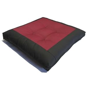 Brand New Central Burgundy Zabuton, Yoga, Meditation Seat Cushions, Kneeling, Sitting, Supporting Exercise Pratice Zabutons