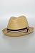 Brixton Castor Straw Unisex Fedora Hat/Cap (Comes In Natural And Black!)