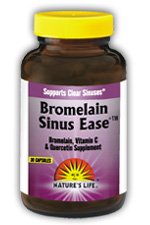 Bromelain Sinus Ease - Vegetarian - 100 - VegCap