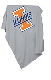 Illinois Fighting Illini Sweatshirt Blanket