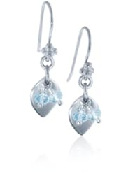 Alex Woo "Siri" Lotus Leaf Earrings