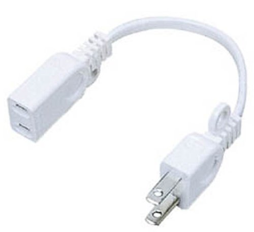 ELECOM 電源延長コード T-AD1WH