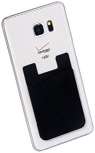 Black Color Novoskins Neoprene 3M adhesive Smart Card Pouch (holds up to 7 Cards) compatible for iPhone 5s/5, 5c, 4S/4, 3GS, iPad Air, Mini, iPad, Samsung Galaxy S5, S4, S3, S2, Samsung Note 3/2, Galaxy Tab, Tab Pro, Note Pro, Kindle, HTC One M8, M7, Sony Xperia Z2/ Z1, Nokia Lumia, BlackBerry Z10, iPod Touch 5, Windows Phone and all other Smart Phones