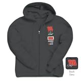 Dale Earnhardt Jr Zip Front Hooded Sweatshirt