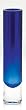 Crystal Slim Bud Vase in Cobalt Blue