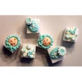 Decorated Sugar Cubes Baby Boy by Escape Concepts