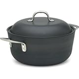 Calphalon Commercial Hard-Anodized 7-Quart Chef's Casserole with Lid