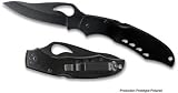 Spyderco Byrd Cara Cara Black Combo Edge Knife
