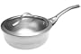 Calphalon Contemporary Stainless-Steel 2-Quart Chef's Pan with Glass Lid