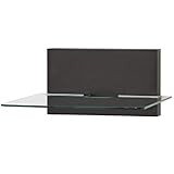 Omnimount MWF8 8 inch Drop 1-Shelf Wenge Wall Furniture