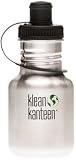 Klean Kanteen 12oz Stainless Poly Sport Cap (Old Style) Kanteen Stainless Steel Water Bottle