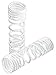 Traxxas 5858 White Progressive Rate Rear Shock Springs (pair)