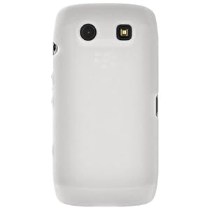 Amzer Silicone Skin Jelly Case for BlackBerry Torch 9850/9860 – Transparent White